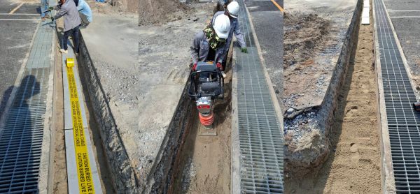 รับเหมาติดตั้งท่อร้อยสายไฟใต้ดินและติดตั้งบ่อพัก Duct Bank